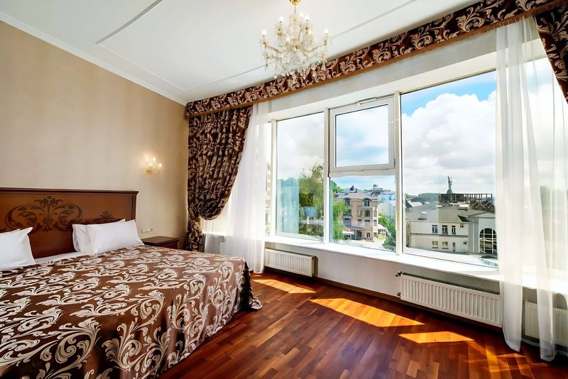 Room at Chorne More hotel, Kyiv